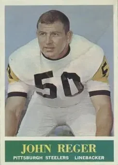 1964 Philadelphia #150 - John Reger - Pittsburgh Steelers