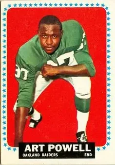 1964 Topps #150 - Art Powell - Oakland Raiders