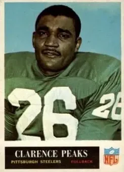 1965 Philadelphia #151 - Clarence Peaks - Pittsburgh Steelers