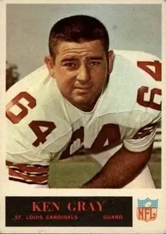 1965 Philadelphia #162 - Ken Gray - St. Louis Cardinals