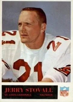 1965 Philadelphia #166 - Jerry Stovall - St. Louis Cardinals