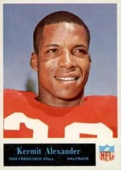 1965 Philadelphia #170 - Kermit Alexander - San Francisco 49ers