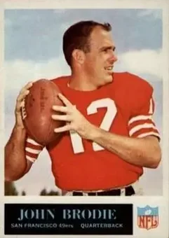 1965 Philadelphia #171 - John Brodie - San Francisco 49ers 1965 Philadelphia #171 - John Brodie - San Francisco 49ers