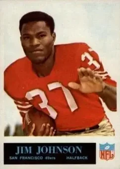 1965 Philadelphia #176 - Jim Johnson - San Francisco 49ers