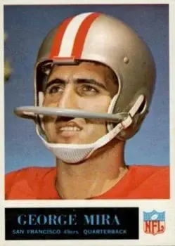 1965 Philadelphia #179 - George Mira - San Francisco 49ers - Front