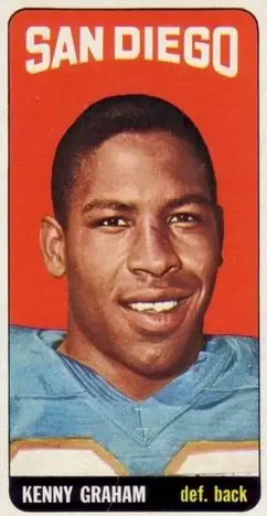 1965 Topps #159 - Kenny Graham - San Diego Chargers