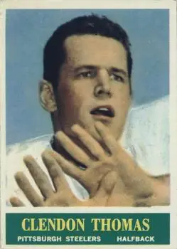 1964 Philadelphia #152 - Clendon Thomas - Pittsburgh Steelers