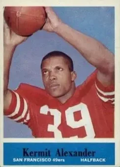 1964 Philadelphia #155 - Kermit Alexander - San Francisco 49ers