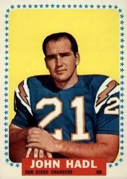 1964 Topps #159 - John Hadl - San Diego Chargers