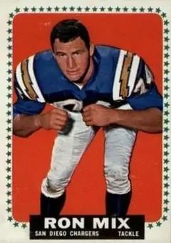 1964 Topps #168 - Ron Mix - San Diego Chargers