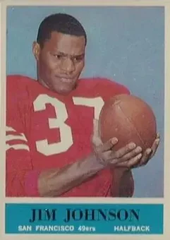 1964 Philadelphia #161 - Jim Johnson - San Francisco 49ers