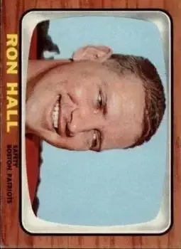 1966 Topps #8 - Ron Hall - Boston Patriots