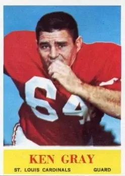 1964 Philadelphia #172 - Ken Gray - St. Louis Cardinals
