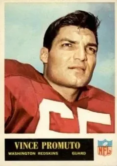 1965 Philadelphia #194 - Vince Promuto - Washington Redskins