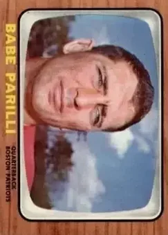 1966 Topps #12 - Babe Parilli - Boston Patriots