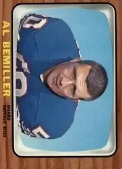 1966 Topps #19 - Al Bemiller - Buffalo Bills