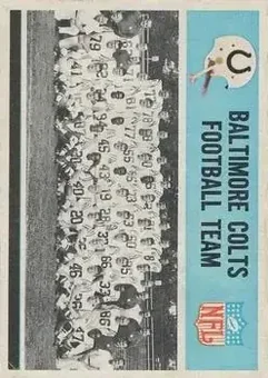 1966 Philadelphia #14 - Card #14 - Baltimore Colts