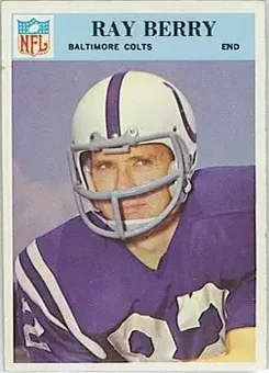 1966 Philadelphia #15 - Raymond Berry - Baltimore Colts 1966 Philadelphia #15 - Raymond Berry - Baltimore Colts