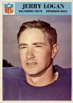 1966 Philadelphia #17 - Jerry Logan - Baltimore Colts
