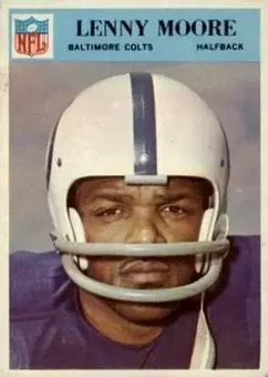 1966 Philadelphia #21 - Lenny Moore - Baltimore Colts