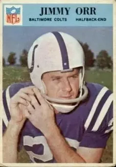 1966 Philadelphia #22 - Jimmy Orr - Baltimore Colts