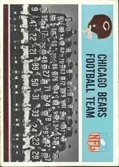 1966 Philadelphia #27 - Card #27 - Chicago Bears