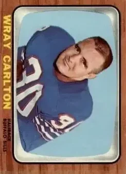 1966 Topps #21 - Wray Carlton - Buffalo Bills