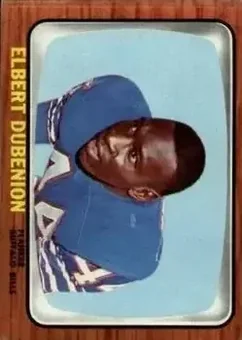 1966 Topps #23 - Elbert Dubenion - Buffalo Bills