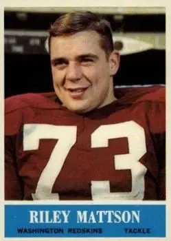 1964 Philadelphia #188 - Riley Mattson - Washington Redskins