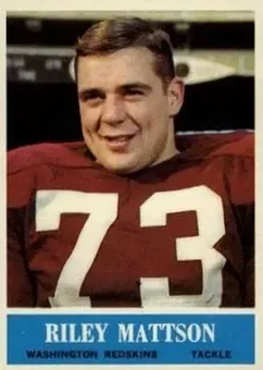 1964 Philadelphia #188 - Riley Mattson - Washington Redskins