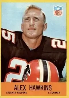 1967 Philadelphia #3 - Alex Hawkins - Atlanta Falcons