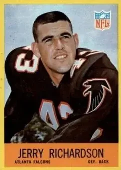 1967 Philadelphia #8 - Jerry Richardson - Atlanta Falcons