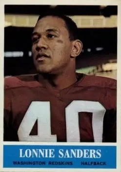 1964 Philadelphia #193 - Lonnie Sanders - Washington Redskins - Front