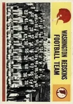 1964 Philadelphia #195 - Card #195 - Washington Redskins