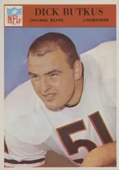 1966 Philadelphia #31 - Dick Butkus - Chicago Bears