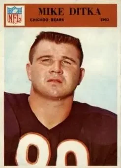 1966 Philadelphia #32 - Mike Ditka - Chicago Bears