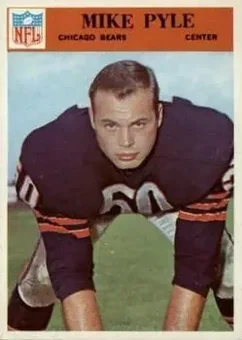 1966 Philadelphia #37 - Mike Pyle - Chicago Bears