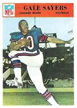 1966 Philadelphia #38 - Gale Sayers - Chicago Bears