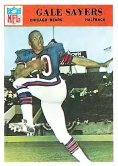 1966 Philadelphia #38 - Gale Sayers - Chicago Bears