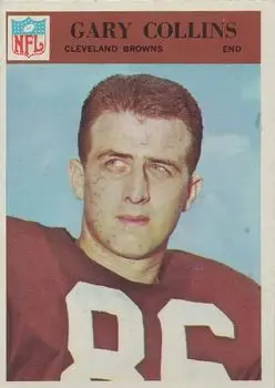 1966 Philadelphia #42 - Gary Collins - Cleveland Browns