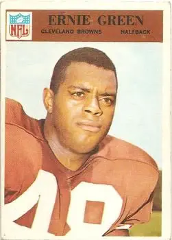1966 Philadelphia #44 - Ernie Green - Cleveland Browns