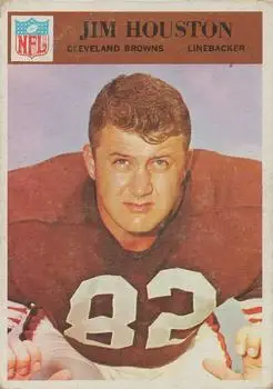 1966 Philadelphia #46 - Jim Houston - Cleveland Browns