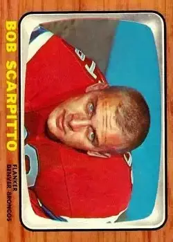 1966 Topps #42 - Bob Scarpitto - Denver Broncos