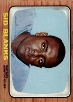 1966 Topps #49 - Sid Blanks - Houston Oilers