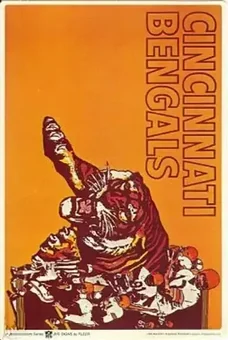 1968 Fleer Big Signs #NNO - Card #NNO - Cincinnati Bengals
