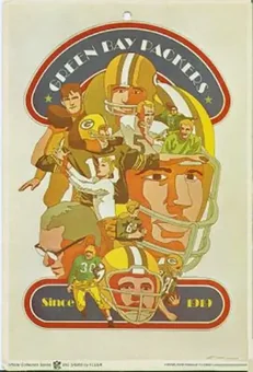 1968 Fleer Big Signs #NNO - Card #NNO - Green Bay Packers