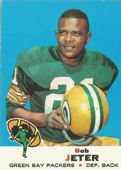 1969 Topps #7 - Bob Jeter - Green Bay Packers