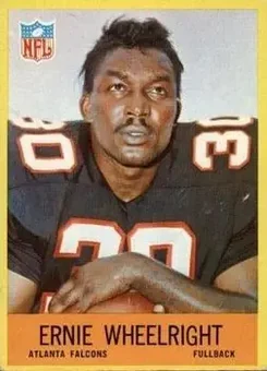 1967 Philadelphia #11 - Ernie Wheelwright - Atlanta Falcons