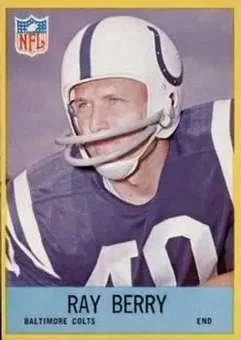 1967 Philadelphia #14 - Raymond Berry - Baltimore Colts