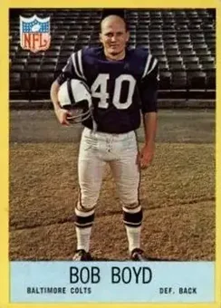 1967 Philadelphia #15 - Bob Boyd - Baltimore Colts